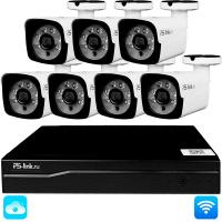 Комплект видеонаблюдения WIFI 5Мп Ps-Link KIT-W507TB