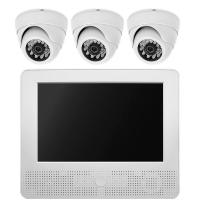 Комплект видеонаблюдения AHD 2Мп Ps-Link KIT-A9203HD 3 камер для помещения, регистратор с монитором