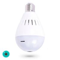 Камера видеонаблюдения WIFI 3Мп Ps-Link XMQ30 с цоколем E27, с датчиком движения, ночное видение