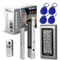 Система СКУД Ps-Link KIT-S601EM-WP-280LED / магнитный замок 280 кг / кодовая панель / RFID