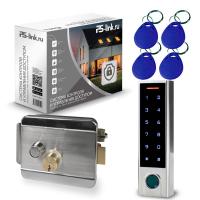 Система СКУД Ps-Link KIT-HF3WF-SSM/ сканер отпечатков / эл. механический замок / RFID, WIFI