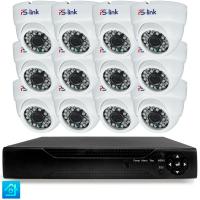 Комплект видеонаблюдения AHD 8Мп Ps-Link KIT-A812HD 12 камер для помещения, ночная съемка, датчик движения