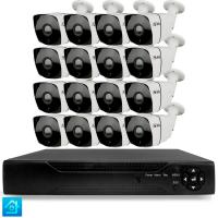 Комплект видеонаблюдения AHD 8Мп Ps-Link KIT-C816HD 16 камер для улицы, ночная съемка, датчик движения