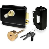 Замок электромеханический Ps-Link PS-EML-B накладной с кнопкой выхода