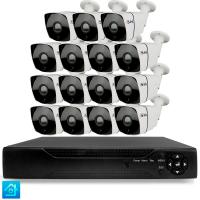 Комплект видеонаблюдения AHD 8Мп Ps-Link KIT-C815HD 15 камер для улицы, ночная съемка, датчик движения