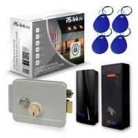 Система СКУД Ps-Link KIT-M010EM-WP-P-G / эл. механический замок / 2 считывателя RFID