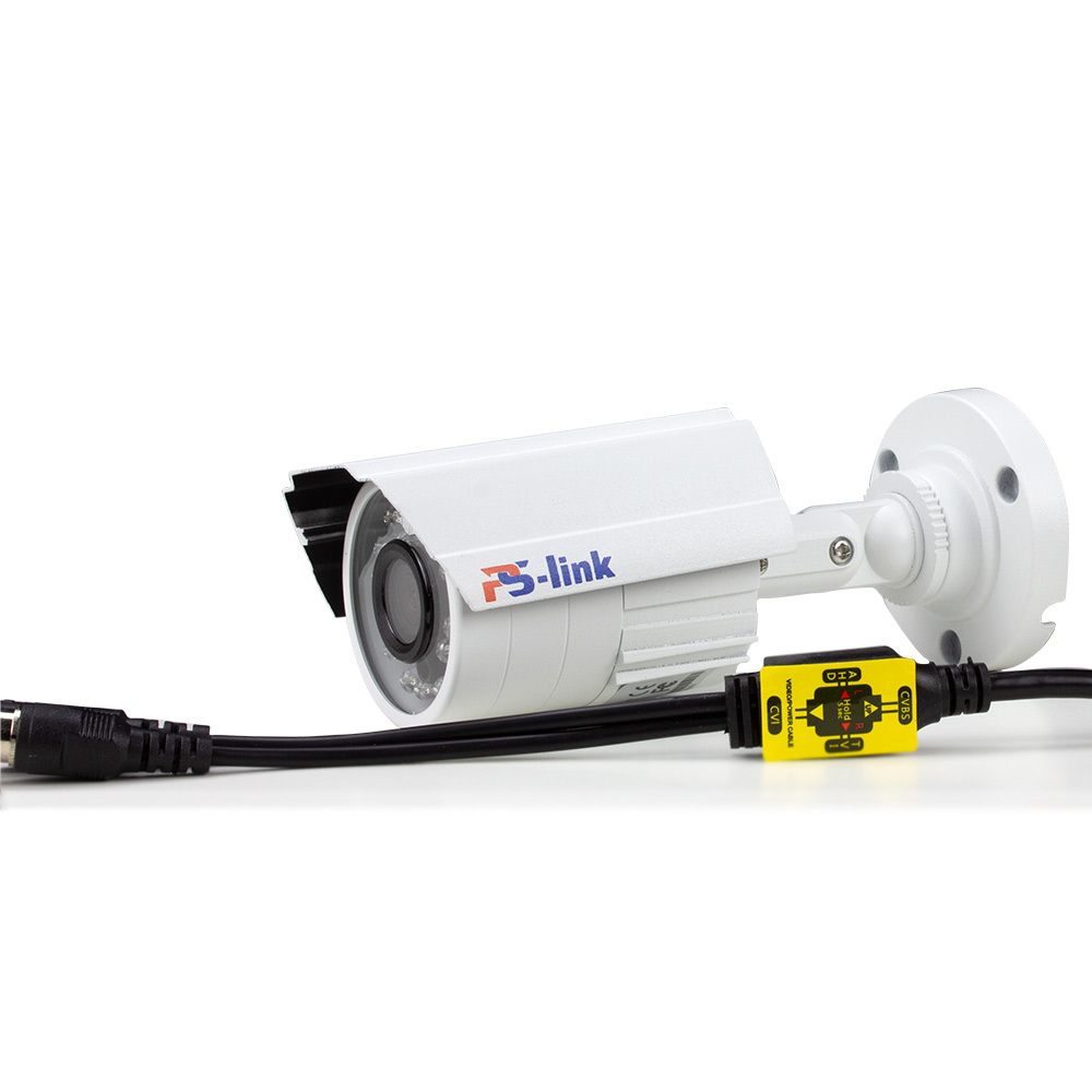  комплект видеонаблюдения ahd 5мп ps-link kit-c502hd 2 камеры для .