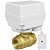 Умный шаровый кран Ps-Link PS-TY150 с электроприводом, Wi-Fi подключением и проводным датчиком протечки воды
