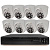 Комплект видеонаблюдения AHD 5Мп Ps-Link KIT-A508HD 8 камер для помещения