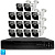 Комплект видеонаблюдения AHD 8Мп Ps-Link KIT-C814HD 14 камер для улицы, ночная съемка, датчик движения
