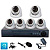 Комплект видеонаблюдения AHD 5Мп Ps-Link KIT-A506HDV-NC 6 антивандальных 5Мп камер
