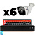 Комплект видеонаблюдения IP 2Мп Ps-Link KIT-C206IP-PL 6 камер для улицы, программный датчик движения, удаленный доступ, ночное видение