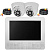 Комплект видеонаблюдения AHD 5Мп Ps-Link KIT-A9502HD 2 камеры для помещения, регистратор с монитором