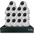 Комплект видеонаблюдения IP 2Мп Ps-Link KIT-A214IP-POE 14 камер с ночной съемкой для помещения, с датчиком движения, питание PoE