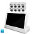 Комплект видеонаблюдения IP 2Мп Ps-Link KIT-A208IP-POE-LCD с POE питанием и монитором 10", 8 внутренних камер с ночной съёмкой