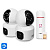 Комплект видеонаблюдения 4G 2Мп Ps-Link KIT-G100C-2-4G 2 камеры, микрофон, динамик, 2 объектива по 2Мп, ИК-подсветка, для помещения