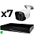 Комплект видеонаблюдения IP 8Мп Ps-Link KIT-C807IP-ST 7 камер для улицы, умная аналитика, детекция человека, детекция автомобиля, область вторжения