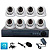Комплект видеонаблюдения AHD 5Мп Ps-Link KIT-A508HDV-NC 8 антивандальных 5Мп камер