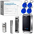 Комплект СКУД Ps-Link KIT-MT1301EM-WP-180 до 10000 пользователей, металл, тип EM-marine, магнитный замок 180 кг
