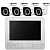 Комплект видеонаблюдения AHD 2Мп Ps-Link KIT-C9204HD 4 камеры для улицы, регистратор с монитором