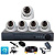 Комплект видеонаблюдения AHD Ps-Link KIT-A505HDV 5 антивандальных 5Мп камер