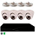Комплект видеонаблюдения IP 5Мп Ps-Link KIT-A504IP-YE  с облачным сервисом Ipeye, удалённым доступом для ПВЗ, дома, офиса