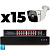 Комплект видеонаблюдения IP 2Мп Ps-Link KIT-C215IP-PL 15 камер для улицы, программный датчик движения, удаленный доступ, ночное видение, умный коммутатор