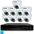 Комплект видеонаблюдения AHD 8Мп Ps-Link KIT-A809HD 9 камер для помещения, ночная съемка, датчик движения