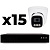 Комплект видеонаблюдения IP 4Мп Ps-Link KIT-A415IP-POE на 15 камер 2560×1440 для помещения