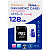 Карта памяти microSD Ps-Link VD-128G 10 класс 128ГБ + SD адаптер