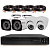 Комплект видеонаблюдения AHD 2Мп Ps-Link KIT-B204HD 2 камеры для помещения, 2 камеры для улицы