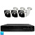 Комплект видеонаблюдения AHD 8Мп Ps-Link KIT-C803HD 3 камеры для улицы, ночная съемка, датчик движения