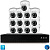 Комплект видеонаблюдения IP 2Мп Ps-Link KIT-A213IPM-POE камеры с микрофоном для помещения, питание PoE, ночная съёмка