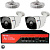 Комплект видеонаблюдения IP 2Мп Ps-Link KIT-C202POE-YE-LT облако IPEye, две уличные камеры