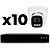 Комплект видеонаблюдения IP 4Мп Ps-Link KIT-A410IP-POE на 10 камер 2560×1440 для помещения
