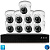 Комплект видеонаблюдения IP 2Мп Ps-Link KIT-A209IPM-POE камеры с микрофоном для помещения, питание PoE, ночная съёмка