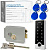 Комплект СКУД Ps-Link KIT-TF2MF-WP-W-G для улицы до 10000 пользователей, металл, тип Mifare, механический замок