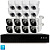 Комплект видеонаблюдения IP 2Мп Ps-Link KIT-B216IP-POE 8 камер для помещения, 8 камер для улицы, ночная съёмка, POE питание