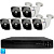 Комплект видеонаблюдения AHD 8Мп Ps-Link KIT-C806HD 6 камер для улицы, ночная съемка, датчик движения