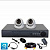 Комплект видеонаблюдения AHD 5Мп Ps-Link KIT-A502HDV 2 антивандальные камеры