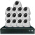 Комплект видеонаблюдения IP 2Мп Ps-Link KIT-A213IP-POE 13 камер с ночной съемкой для помещения, с датчиком движения, питание PoE