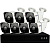 Комплект видеонаблюдения IP 2Мп Ps-Link KIT-С207IP-POE 7 камер с ночной съемкой для улицы, с датчиком движения, питание PoE