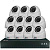 Комплект видеонаблюдения IP 2Мп Ps-Link KIT-A211IP-POE 11 камер с ночной съемкой для помещения, с датчиком движения, питание PoE