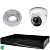 Комплект видеонаблюдения IP 8Мп Ps-Link KIT-A801IP-ST 1 камера для помещения, аналитика, детекция человека, область вторжения
