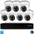 Комплект видеонаблюдения IP 2Мп Ps-Link KIT-A207IPM-POE камеры с микрофоном для помещения, питание PoE, ночная съёмка