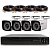 Комплект видеонаблюдения AHD 2Мп Ps-Link KIT-C204HD 4 камеры для улицы