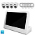 Комплект видеонаблюдения IP 5Мп Ps-Link KIT-A504IP-POE-LCD с POE питанием и монитором 10", 4 внутренние камеры с ночной съёмкой