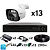 Комплект видеонаблюдения AHD 8Мп Ps-Link KIT-C813HDC 13 уличных камер с LED-подсветкой, без микрофона