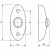 Кнопка выхода Ps-Link PS-OP01 Bronze, металл, НО контакт, без подсветки Кнопка выхода Ps-Link PS-OP01 Bronze, металл, НО контакт, без подсветки