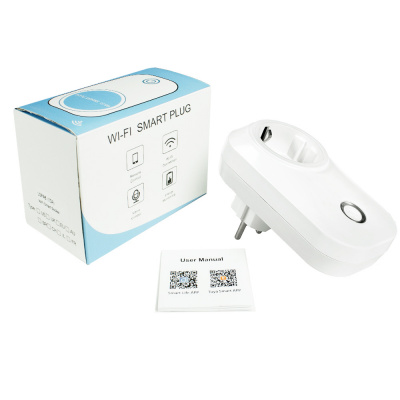 Розетка WIFI Ps-Link LSPA8 умная на 10А с мониторингом энергии, приложение, работа по расписанию